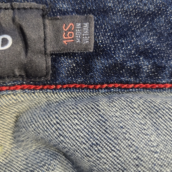 Torrid Women's Jeans Boyfriend Straight Leg Distressed Stretch size 16S - Picture 5 of 12